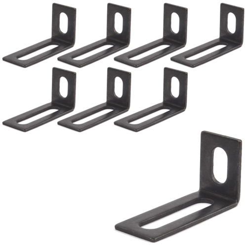 선반나라 조절꺽쇠 검정 대형, 8개 2,960원