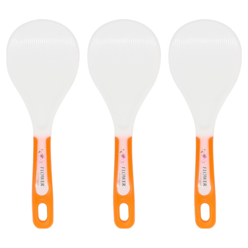 주방탑스타 업소용 식당용 수선화 밥주걱 소, 혼합색상, 3개 8,000원