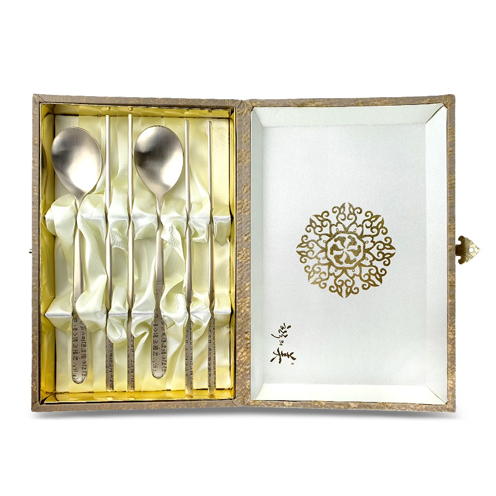 한국의 미 티타늄 부부 수저세트 고급 수저 선물용 70,000원