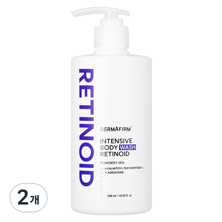 더마펌 인텐시브 레티노이드 바디워시 파우더리 아이리스, 2개, 500ml 21,800원