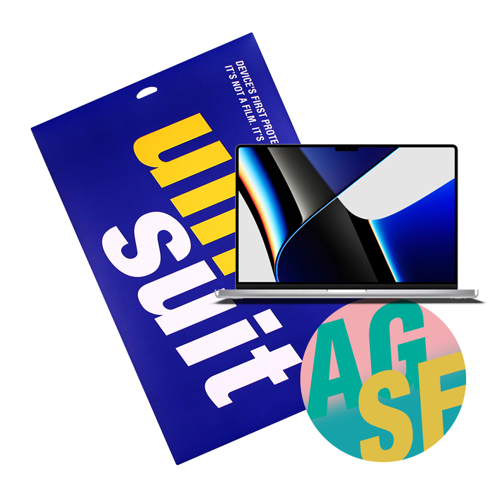 유니슈트 2021 맥북프로 16형 M1(A2485) 지문방지 저반사 2매+서피스(상/하판/팜레스트) 필름 3종 세트(UT210870_2), 1개 39,450원