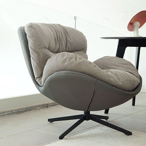 마루이 루엔 1인용 360도 회전 안락의자 방문설치, 라이트그레이, 1개 224,000원