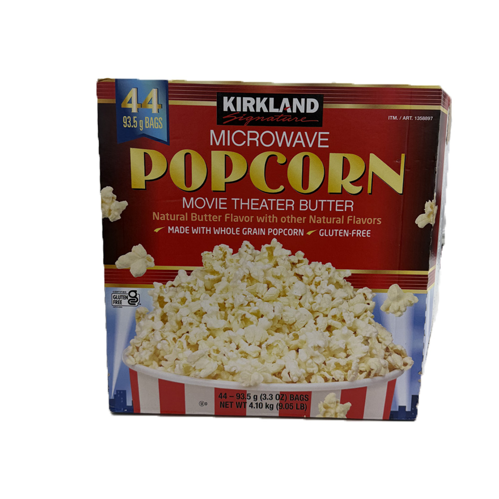 커클랜드 전자렌지 팝콘 93.5g 시그니쳐, 93.5g, 33개 26,800원