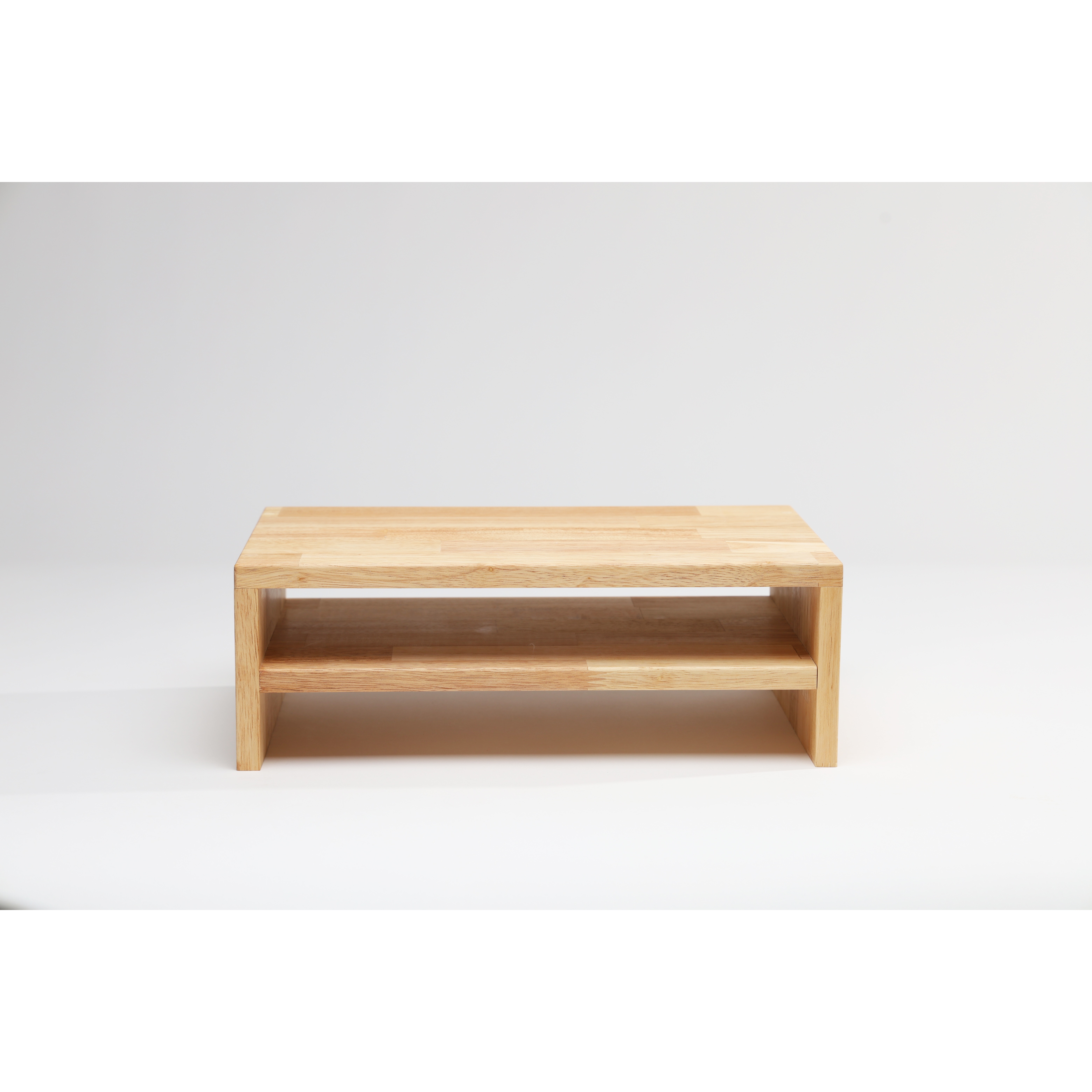 더그루몰 고무나무 모니터 받침대, 베이지 20,000원