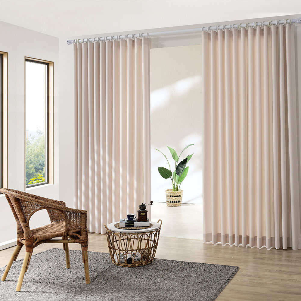 아로아 국내제작 혜미커튼 높이맞춤가능 형상기억 자석끈증정 봄 여름 가을 거실 안방 최고급 호텔식 세련된 색상 사계절커텐 199,900원