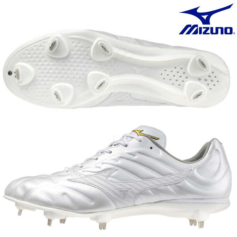 미즈노 프로 야구 징스파이크 일체형 야구화 240001 화이트 233,100원
