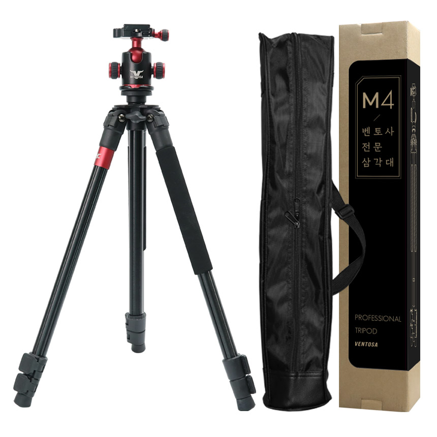 벤토사 M4 스마트폰 카메라 볼헤드 삼각대 와인, VTS-PRO-M4, 1개 89,000원