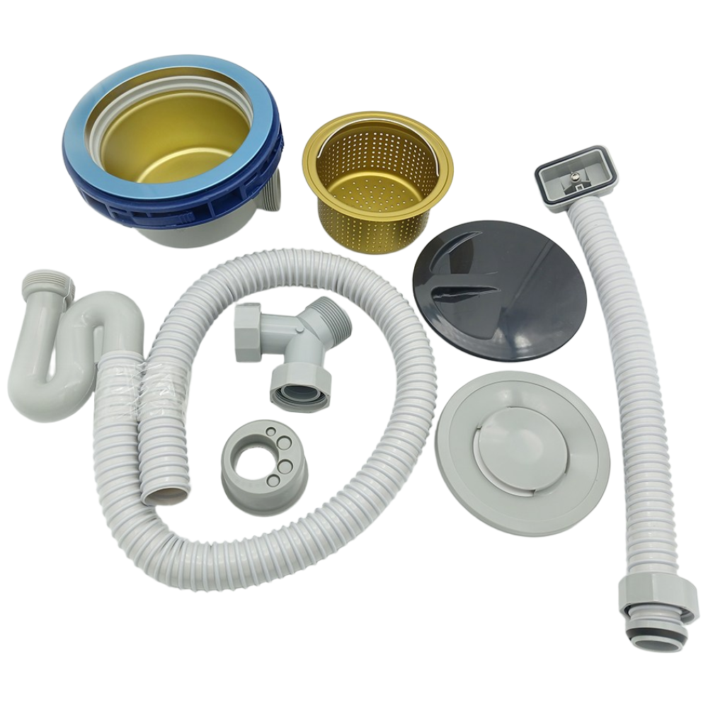 [여름맞이한정특가][코스모] 공식 정품 은항균 일반 배수구 대형 오버플로우 포함 세트 자가설치 32,500원