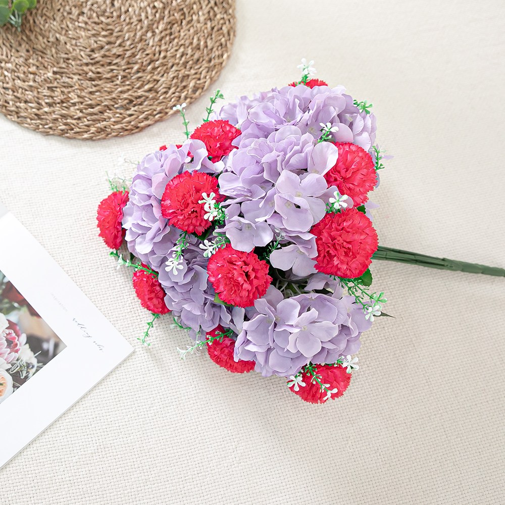 행복 팜팜 꽃다발 학예회 졸업 발표회 성묘 납골당 장식 고급 인테리어 조화 50cm 26,120원