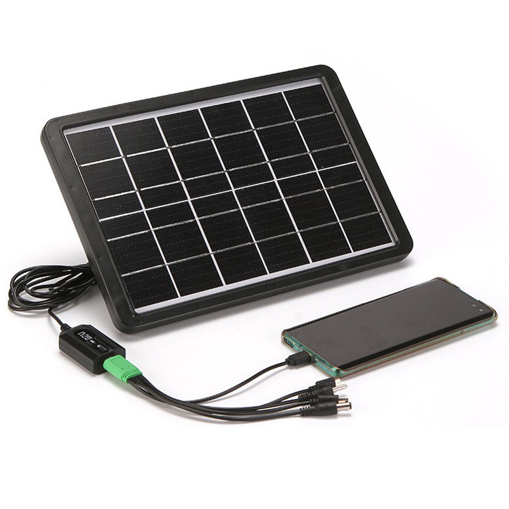 도매짱 태양광 패널 충전기 보조배터리 모듈 태양전지 태양열 전지판 판넬 휴대용 캠핑 야외, 1개 19,900원