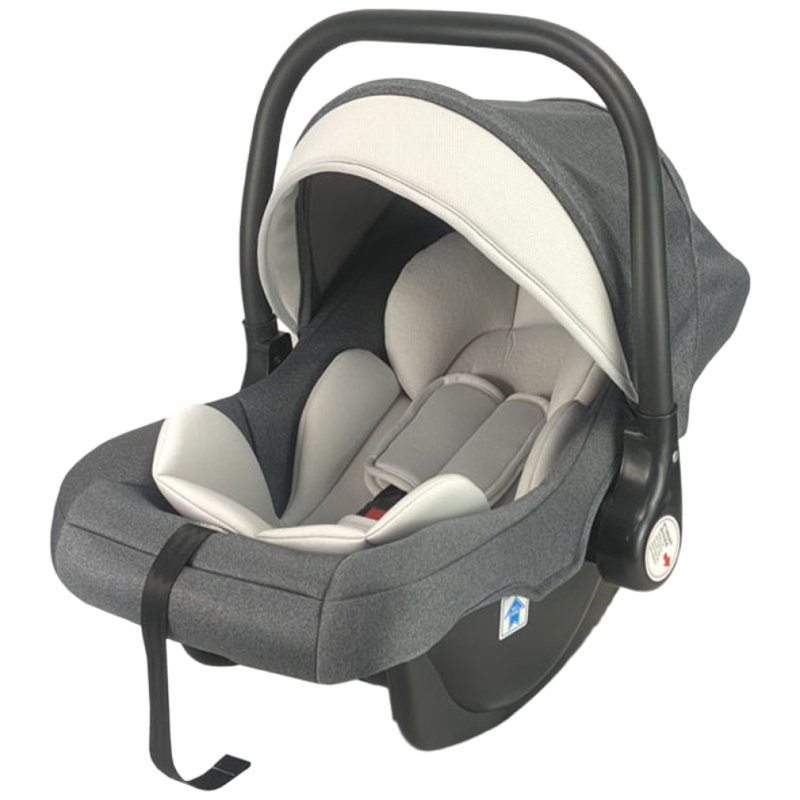 【베스트셀러】신생아용 카시트 휴대형 바구니형 아기 안전시트 0~12개월 아기 전용 차량용 탈착 세탁 가능 휴대식 아기 캐리어, 회색 이중층, 현재가 68,000원