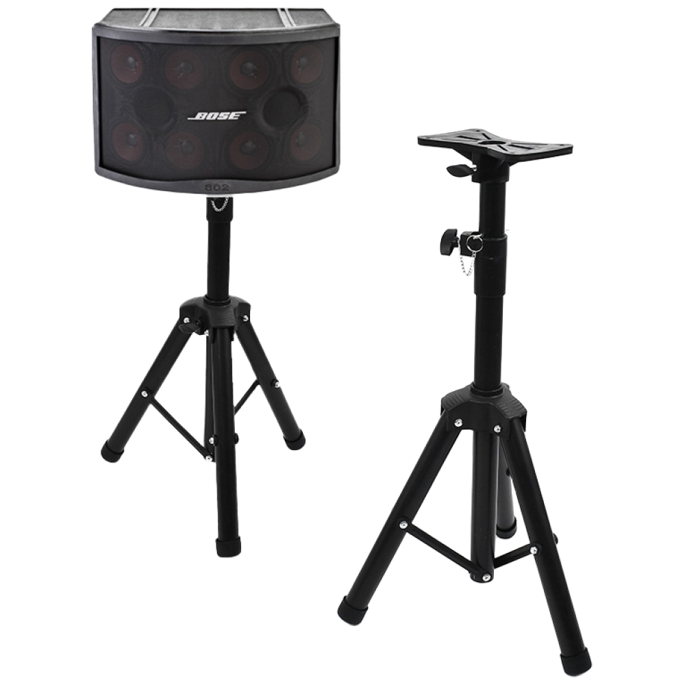 위고뮤직 HB-O5 스피커 스탠드 소형 60-120cm 받침대 거치대, 단품 10,000원