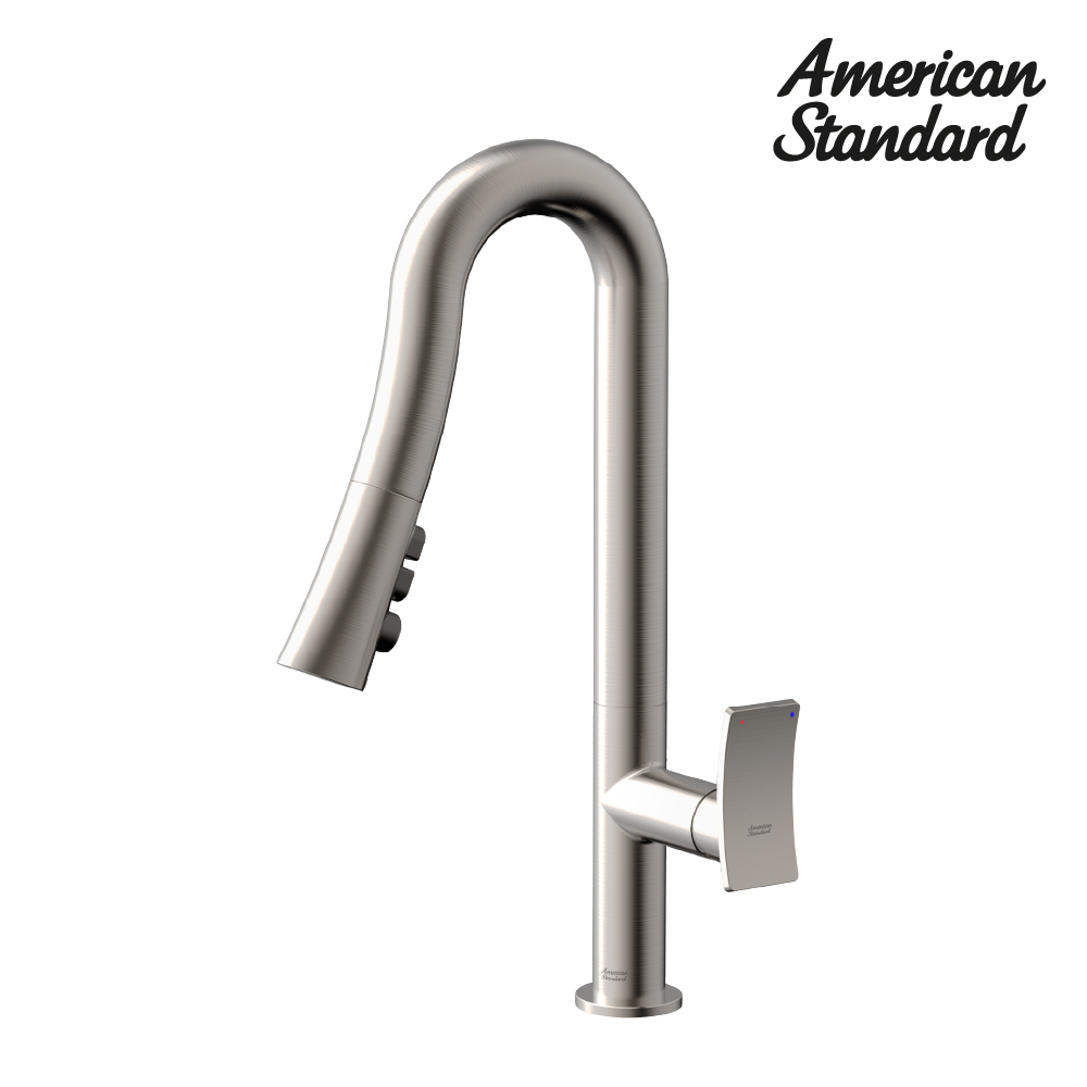 아메리칸스탠다드 유타C 원홀 주방수전 무광 사틴 헤어라인 FD1814-0KAKB11AA 273,000원