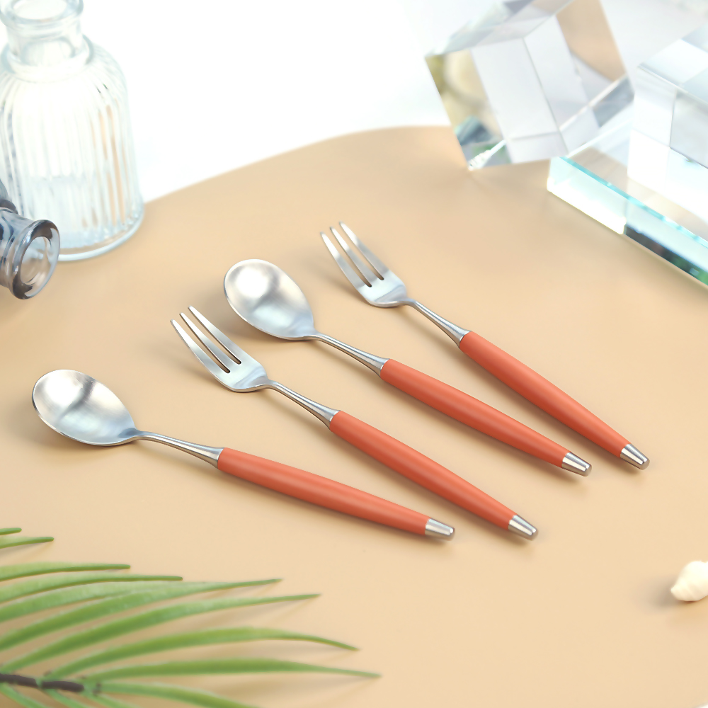 보겐 국산 르비앙 샤틴 티스푼 + 포크 2인 세트 캐럿 34,420원