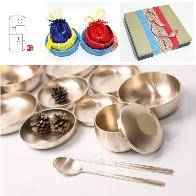 무형문화재14호 오부자 민자 방짜유기 7첩반상기 698,000원