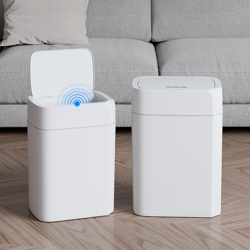 [1+1세트 20L+17L]KUAHAI 자동 센서 쓰레기통 냄새차단 화장실 휴지통 21,990원