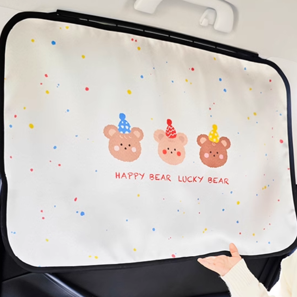 꾸마망 차량용커튼 암막 레일 차량햇빛가리개 3세대 고급형 15,800원