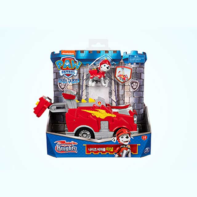 퍼피구조대 나이츠 비히클 마셜, 단품, 1개 27,900원