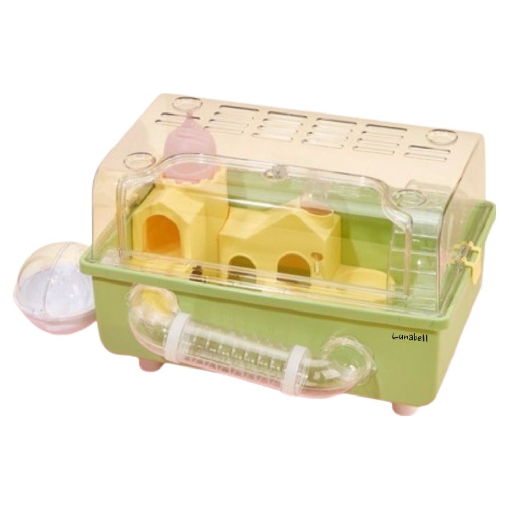 루나벨 햄스터 올인원 케이지, 그린, 1개 39,500원