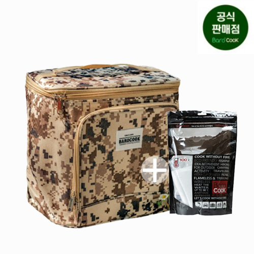 바로쿡 다목적 보온 보냉 가방 + 발열팩 100g 10개 기획세트 53,900원