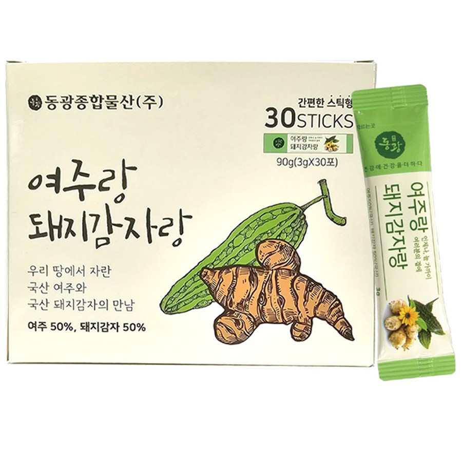 청명 여주랑돼지감자랑(3gx30포), 1개, 90g 11,500원