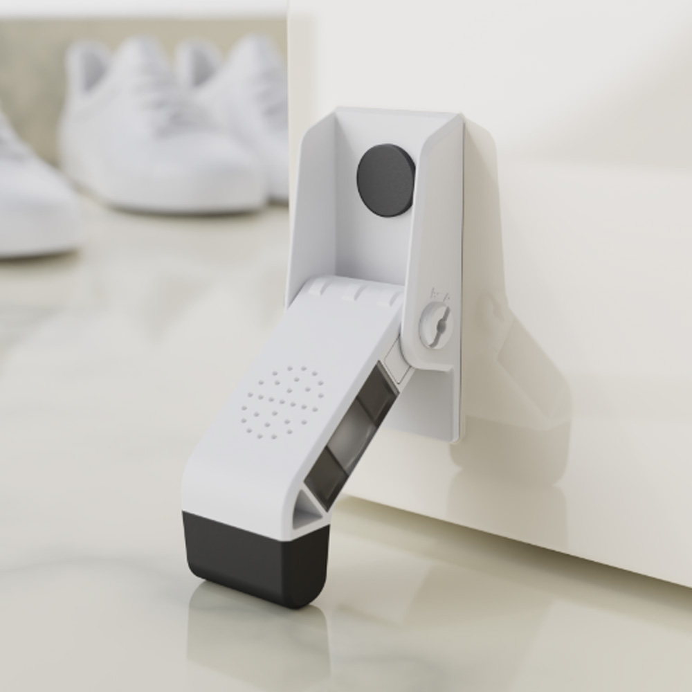 힙톡 도어스토퍼 화이트앤블랙 현관문 방문 무타공 자석 스토퍼 매그니토 29,900원