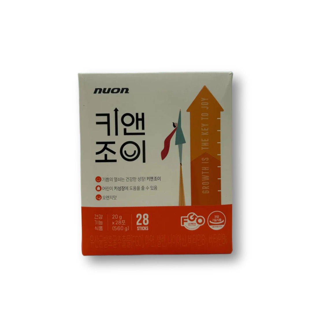 키엔조이 오렌지맛 젤리 스틱 유산균 발효굴 추출물 FGO 가바 GABA 멀티 종합 비타민 미네랄 5세 6세 유아 어린이 키 성장 도움 269,800원