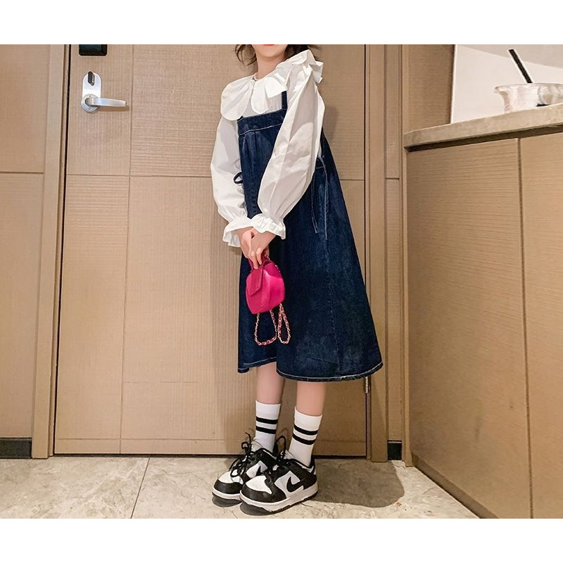 해피유통어린이 슬림 원피스 세트 신선한 패셔너블 스타일14세 이상 XG03 31,370원