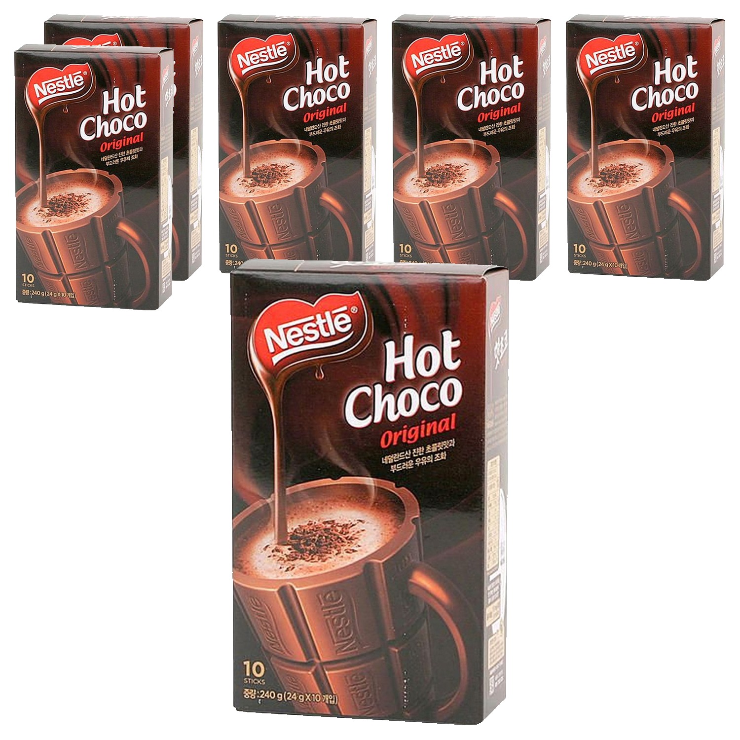 네슬레 핫쵸코 오리지날, 24g, 10개입, 6개 27,900원