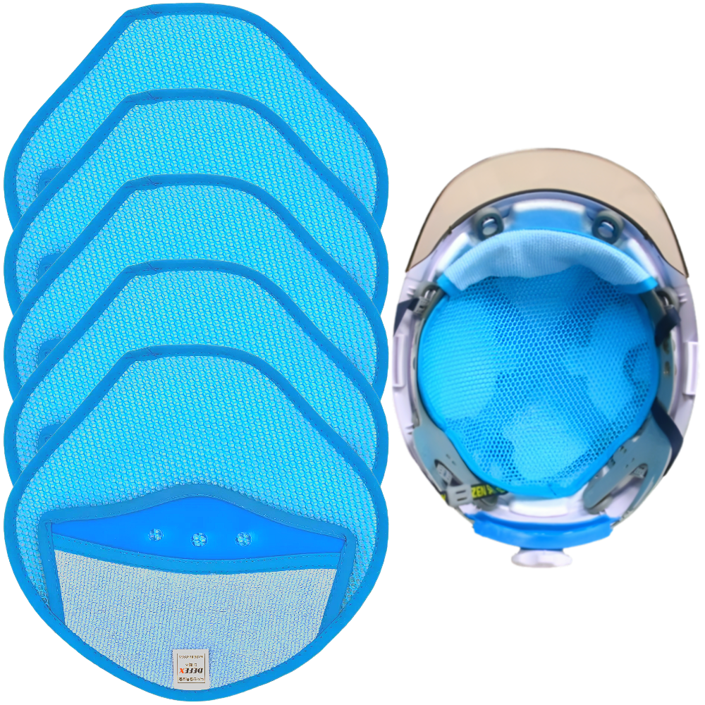 조앤제이 안전모내피 고품질 통풍잘되는 양면메쉬형 안전모 땀받이 내피 15,400원