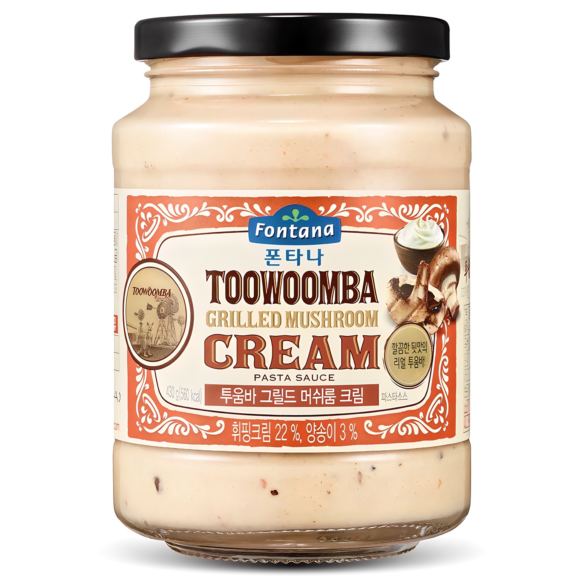 폰타나 투움바 그릴드 머쉬룸 크림 파스타소스 6,700원