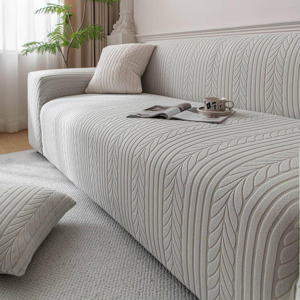 Onekr 사계절 소파커버 고탄력 전방위 소포 미끄럼 애완 발톱 방지 쇼파커버, 멜란지그레이, 1개 80,000원