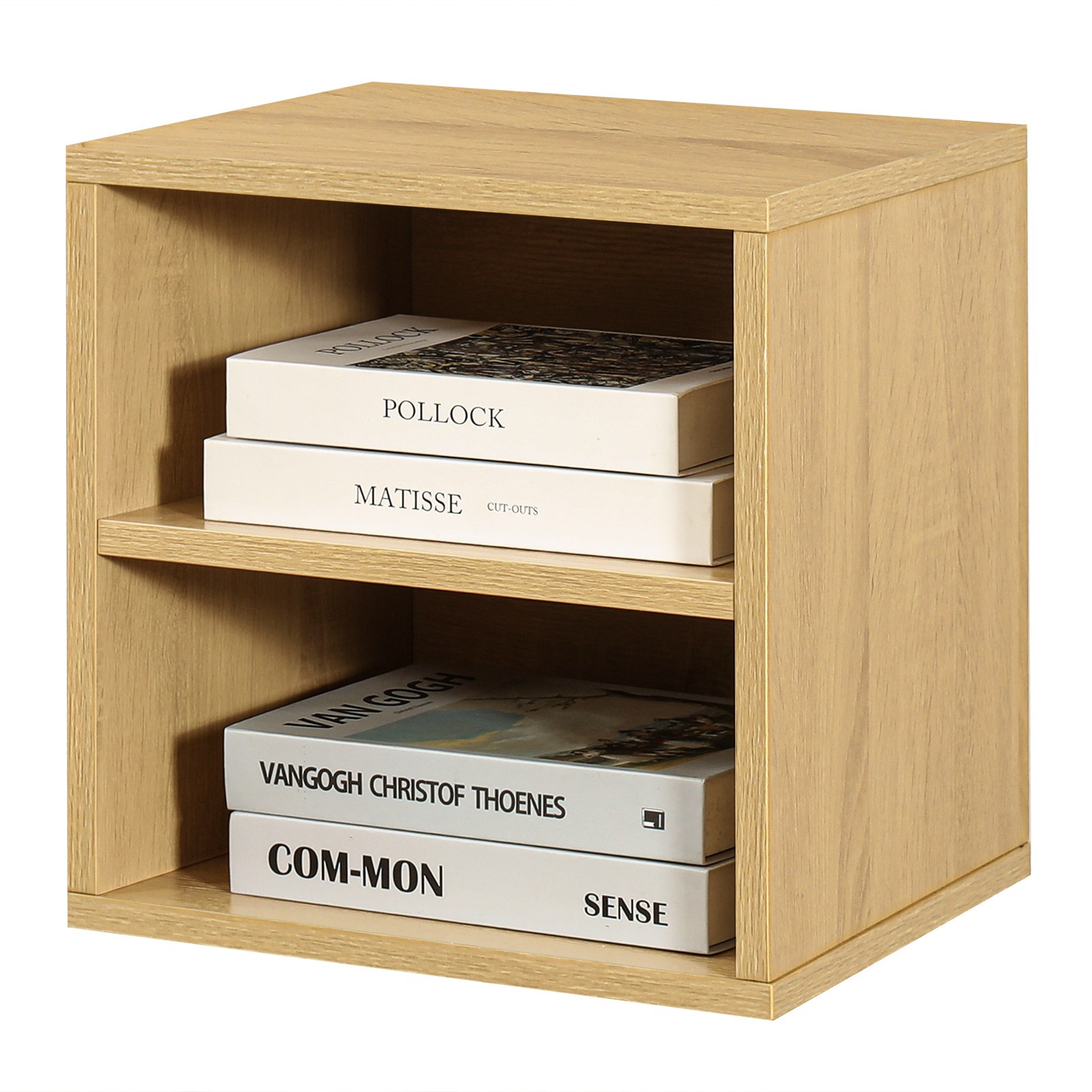 DIY 모듈 큐브 수납장 감성 인테리어 거실 책장 선반 서랍장 2단 선반 DIY 수납장 미니멀리즘 가구 공간활용, 노란색 나무 무늬 25,200원