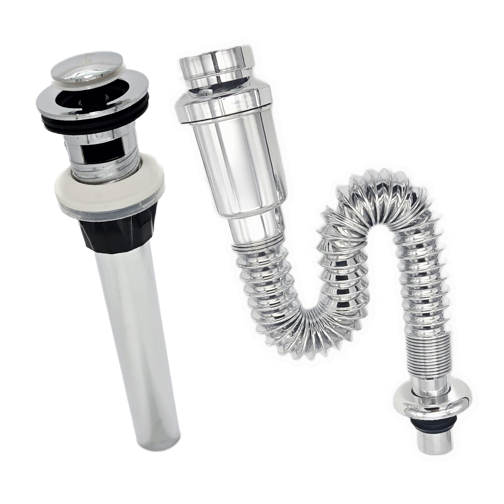 지엔리빙바스 세면대 배수구 부속품 ABS 자동폽업 원터치 바닥트랩 10,960원