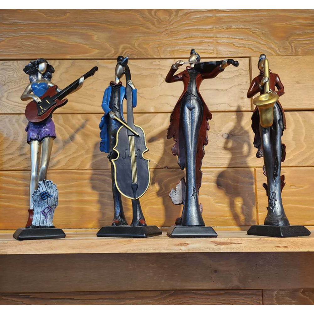 30cm 악기 연주자 장식 4종 택일 카페,거실,사무실 앤틱 인테리어소품 결혼,집들이선물 106,000원