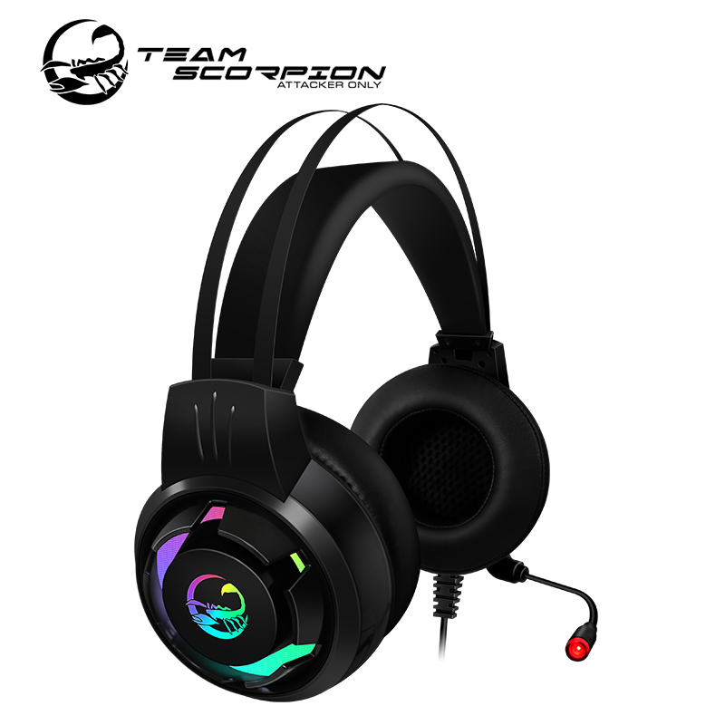 팀스콜피온 LUCA G701 가상7.1 노이즈캔슬링 마이크 진동 RGB 게이밍 헤드셋 33,070원