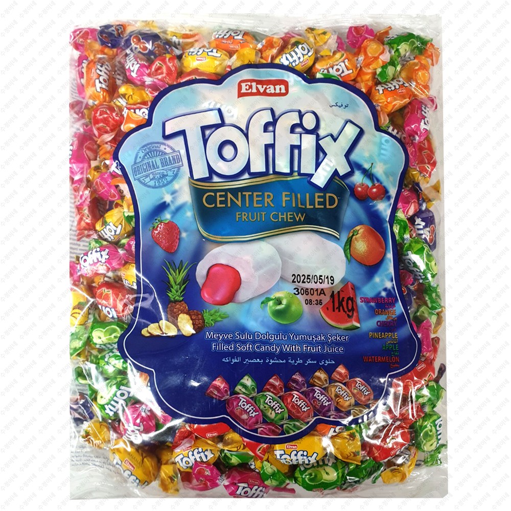 엘반 토픽스 과일향 츄위캔디 11,000원