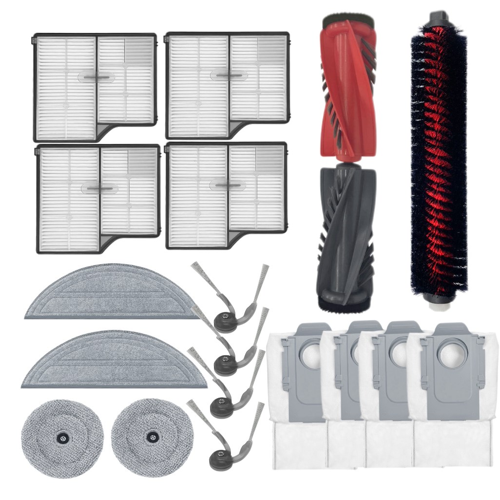 와이제이 로보락 S9 Maxv Ultra 호환용 소모품 먼지 필터 메인브러쉬 물걸레 리필 세척브러쉬 사이드브러쉬 먼지봉투, 1개 26,900원