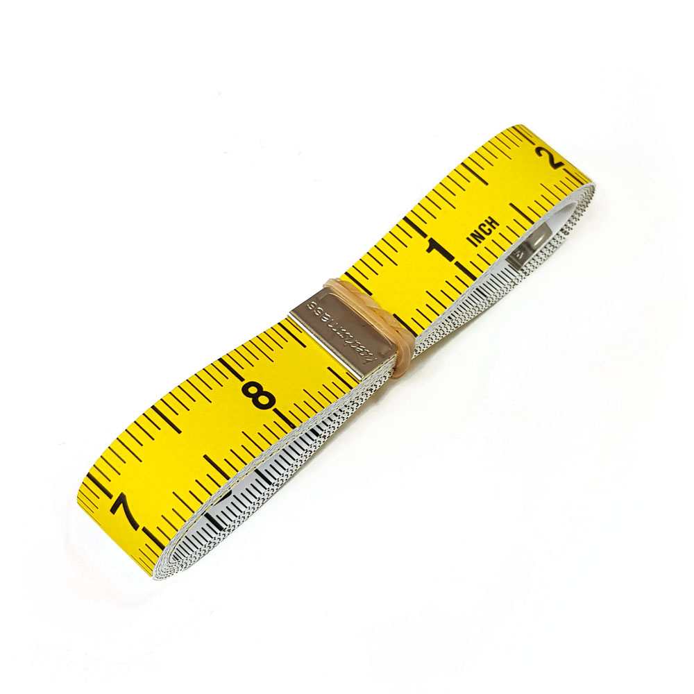 헥스더마스 독일제 칼라띠줄자 노랑띠줄자 양면줄자 양장줄자 목걸이줄자 (센치 인치 표시) 6,990원