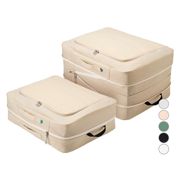 브랜든 2세대 부피순삭 의류 이불 다용도 대형 압축 파우치 2매세트 53,900원