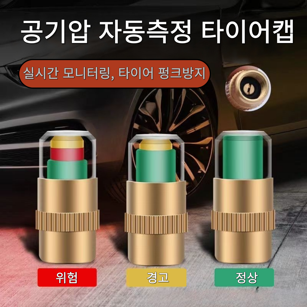 더마블 에어캡 밸브캡 공기압 타이어캡 6,500원