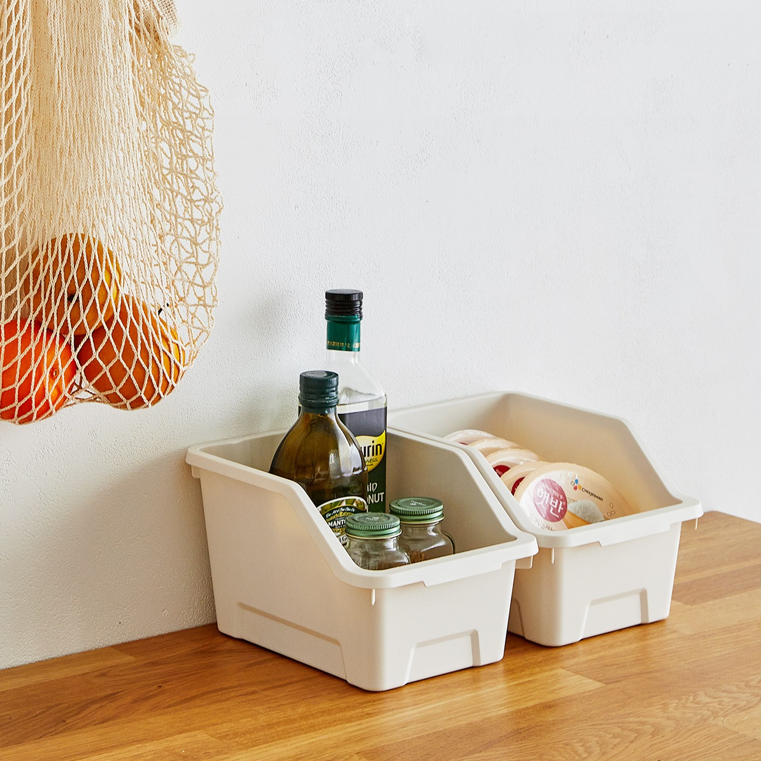 룸앤홈 마일드 수납함 2P 세트 23,600원