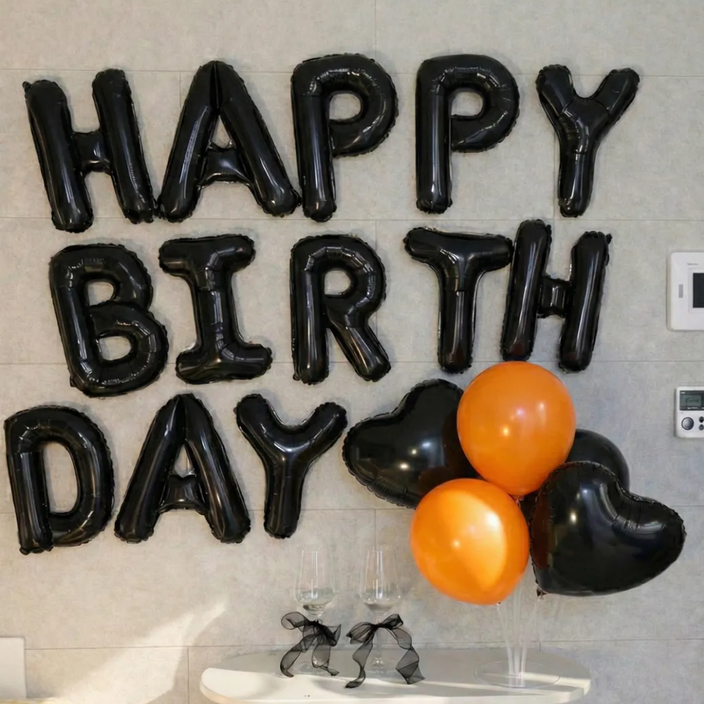 리브론 연인 생일 이벤트 파티 용품 가랜드 레터링 풍선 17,350원