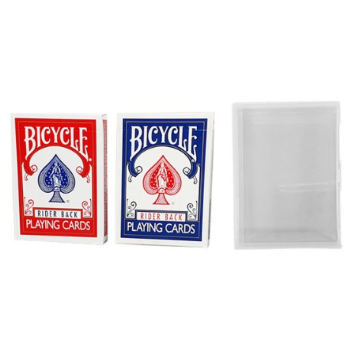 바이시클 정품 마술카드 1+1 USPCC 808버전 카드케이스 증정, 블루 + 레드, 1개 16,800원