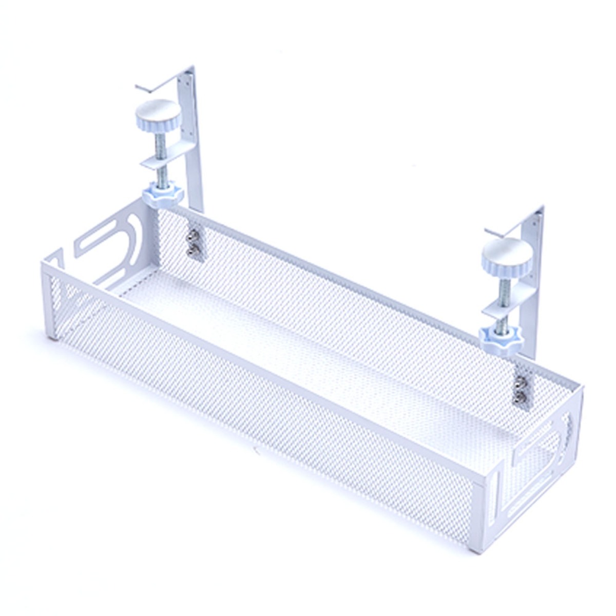 우이지아 신형 무타공 멀티탭 정리선반, 1개, 화이트 13,800원