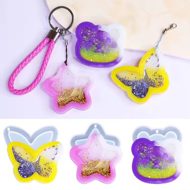 쉐이커 몰드 곰돌이 별 나비 레진 실리콘몰드 쉐이커몰드, 별(A1) 1,300원