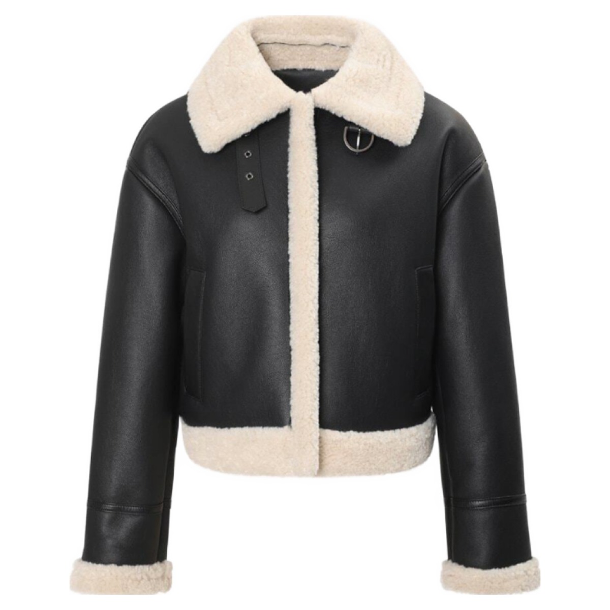 [국내백화점] 잇미샤 크롭 무스탕 자켓 여성 트렌디한 숏 기장 따뜻한 겨울 아우터 774,890원