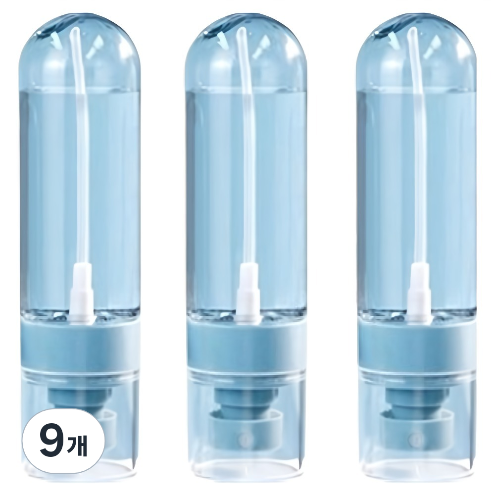 리빙여왕 초미세 나노 미스트 스프레이 분무기 공병 80ml, 9개, 스카이블루 23,700원