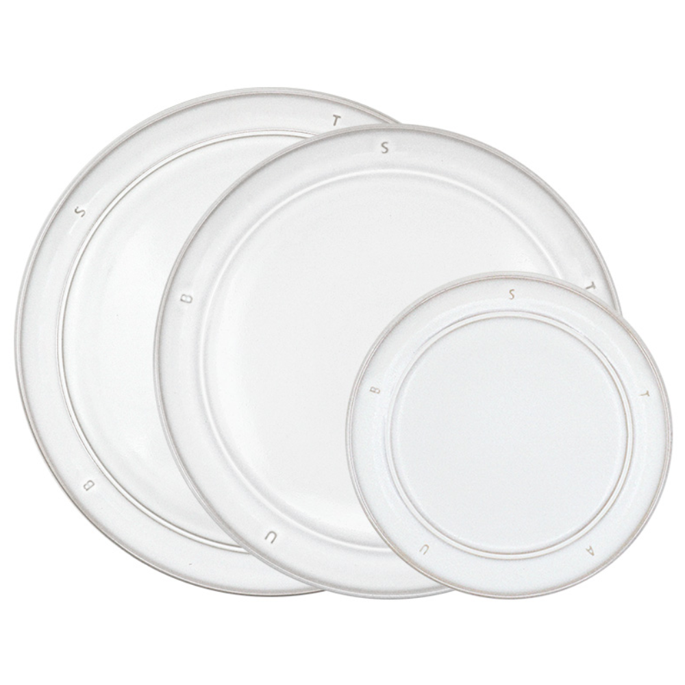 스타우브 부쏠 스톤웨어 접시 3종세트 화이트(15+22+28cm), 1개 89,900원