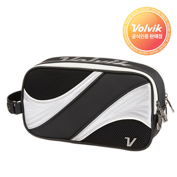 볼빅 2025 퍼포먼스 절개 패턴 투웨이 파우치 골프백 (블랙) 52,000원